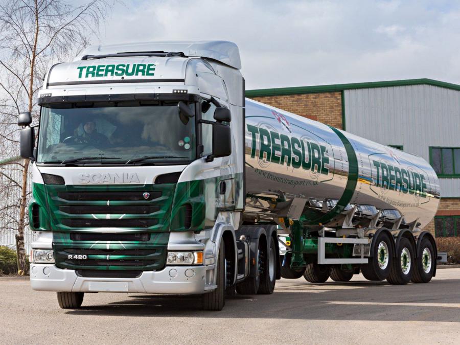  Scania R420 6x2 Highline 2009 года  (UK) (фото 1 из 1)